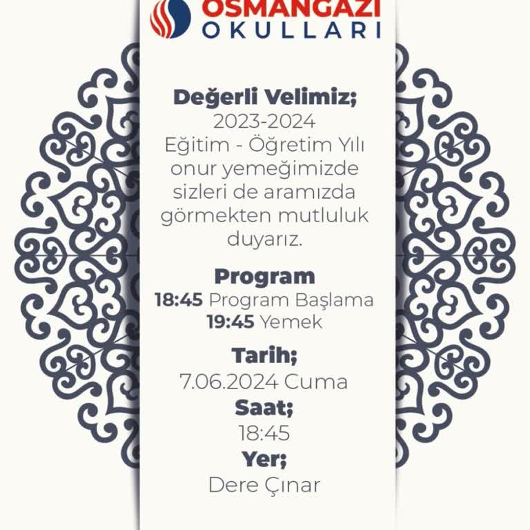Osmangazi Okulları Vermediği Yemeğin Parasını İade Etmedi!