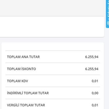 Turkcell E-Şirket Fatura Hesaplamasını Yanlış Yapıyor