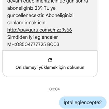 Eğlen Cepte İzinsiz Üyelik Ve Haksız Fatura Yansıtma