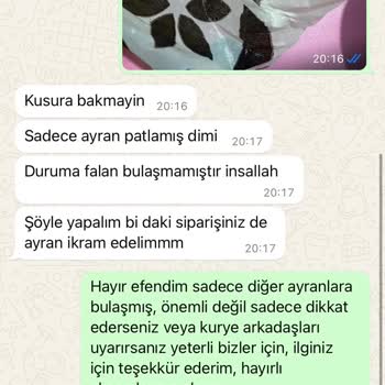 Maydonoz Döner Sürekli Yanlış Ve Eksik Gelen Siparişler