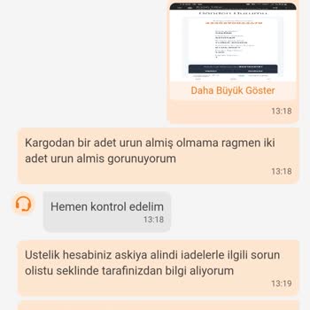 Trendyol Mağduru Param İade Edilmedi