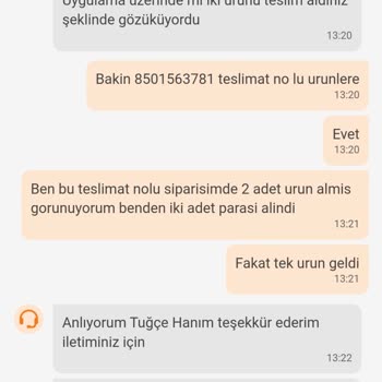 Trendyol Mağduru Param İade Edilmedi