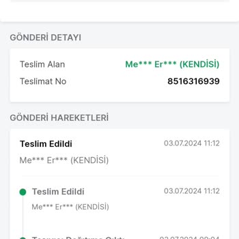 Trendyol Ekspress Ürünümü 2 Ürünümü Teslim Etmiyor