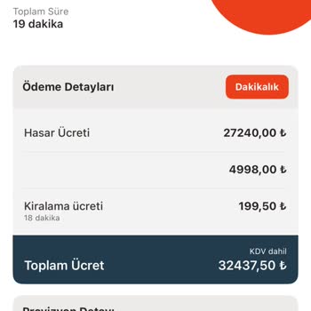Minbee Pişmanlıktır Yapmadığım Kazanın Ücretini Habersiz Almışlar