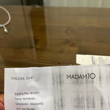 Madam10 Tarihi Geçmiş Ürün Gönderimi