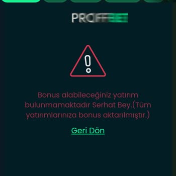 Proffbet Pişmanlıktır