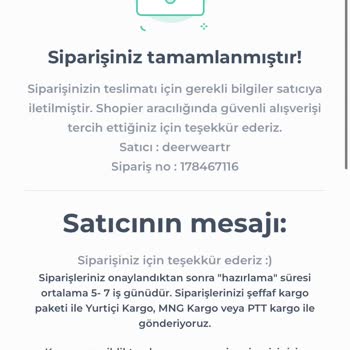 Shopier'e Üye Olmadan Sipariş Verdim İade Alamıyorum