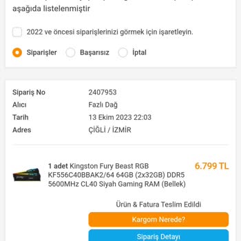 İncehesap Yanlış Ürün İadesi Ve Kur Farkı Mağduriyeti