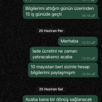 Butik Ponçik Para İadesi Yapmıyor