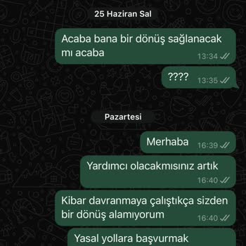 Butik Ponçik Para İadesi Yapmıyor