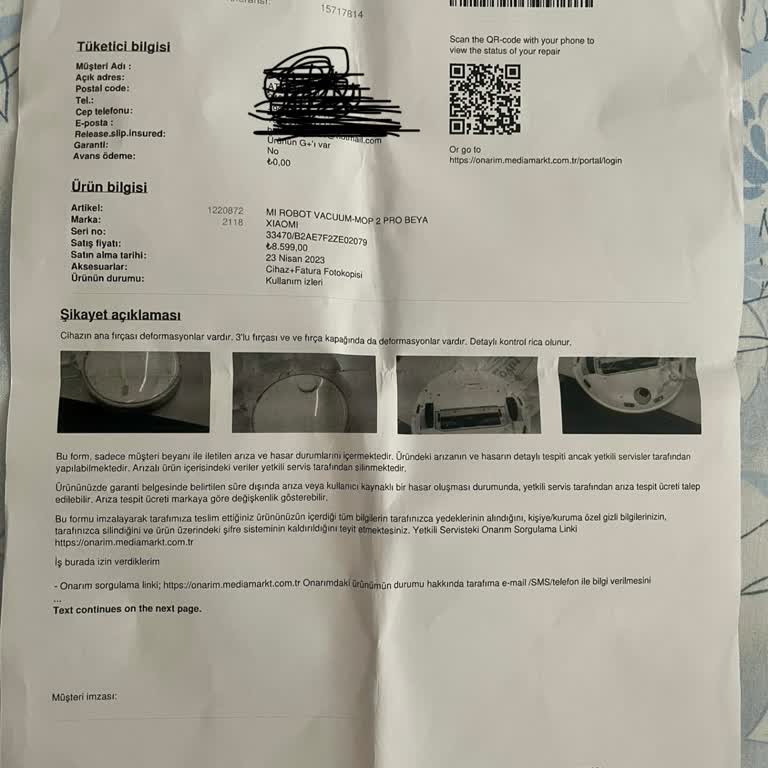 Media Markt Ve Teknik Servis Pişmanlığı