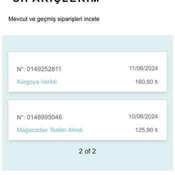 Watsons Online Satış Mağduriyeti
