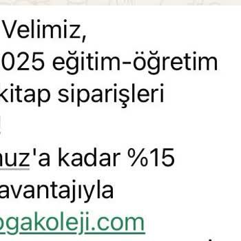 Eryaman Doğa Koleji Kitap Parası