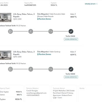 Vivense Ve Üretici Hatalı Ürünün Hatayı Tekrarlaması