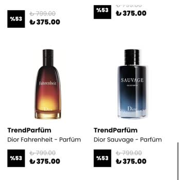 Trendparfum.com Parfüm Siparişi İçin