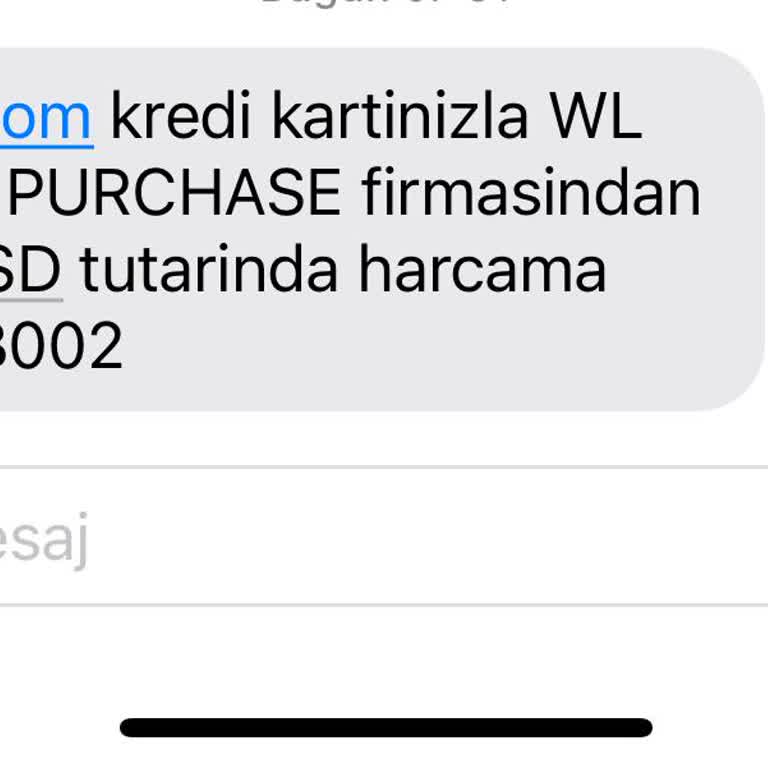 Enpara Sanal Kredi Kartımdan İzinsiz Harcama Yapıldı