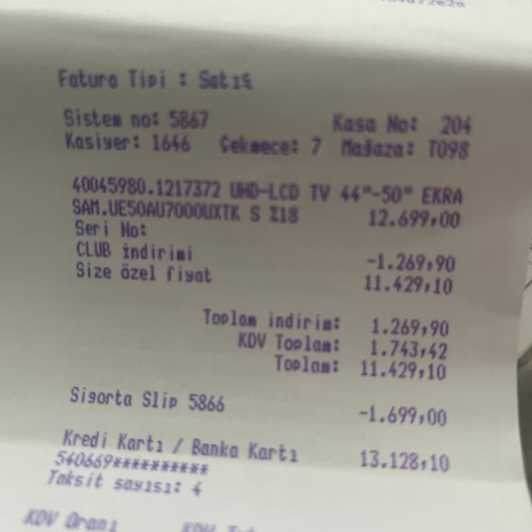 Samsung TV Pişmanlık Mı