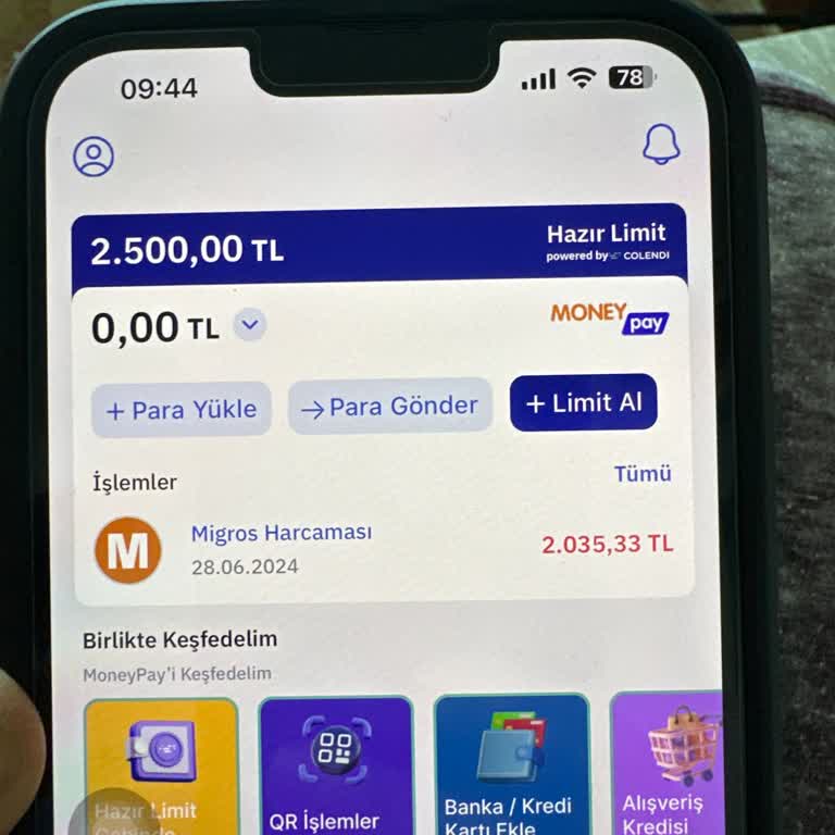 Migros Menderes Çukuraltı Mağazası MoneyPay İle Ödeme