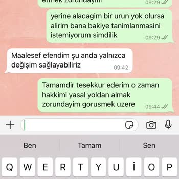 Gaus.com İade Hakkımı Kullanmamda Sorun Yaratıyor