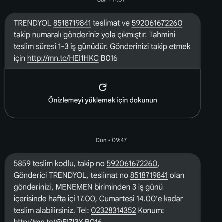 MNG Menemen Şube Dağıtım Yapmıyor