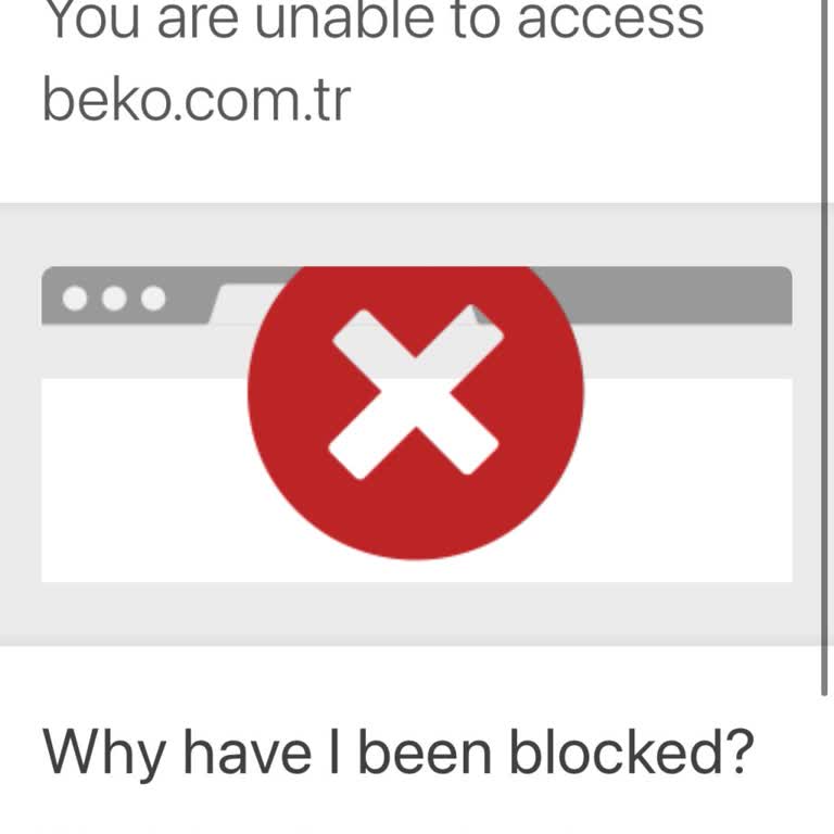 Beko Sipariş Oluşturulmama Süreci