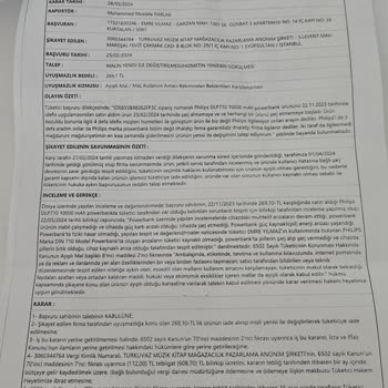 İdefix'ten Alınan Powerbank Ürünü İade Sürecinde Yaşanan Sorunlar