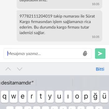 Sürat Kargo Kargomu Kaybetti Ve Hiç İlgilenmedi
