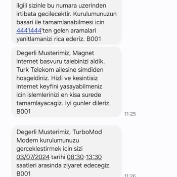 Türk Telekom Cihaz Teslimi Etmediler