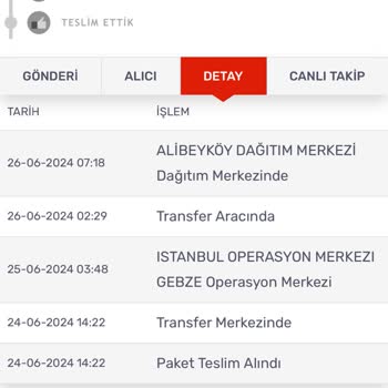Kargom Sende Şikayet