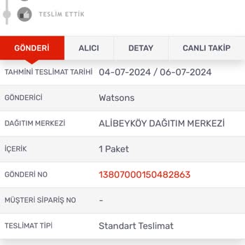 Kargom Sende Şikayet
