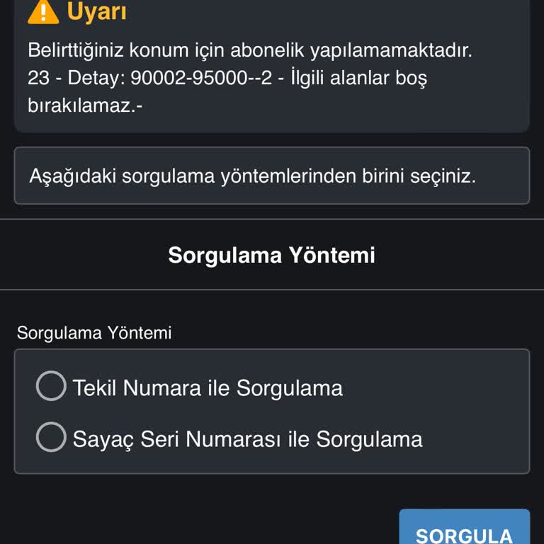 E-Devlet (Turkiye.gov.tr) Abonelik İşleminde Hata Alıyorum