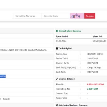 ServisPoint MSI Ve Servis Point Fabrika Hatalı Cihazı Değiştirmiyor.