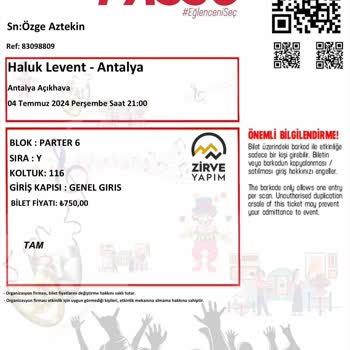 Passo Etkinlik Fiyat Değişimini Pahalı Bilete Yansıtmaması