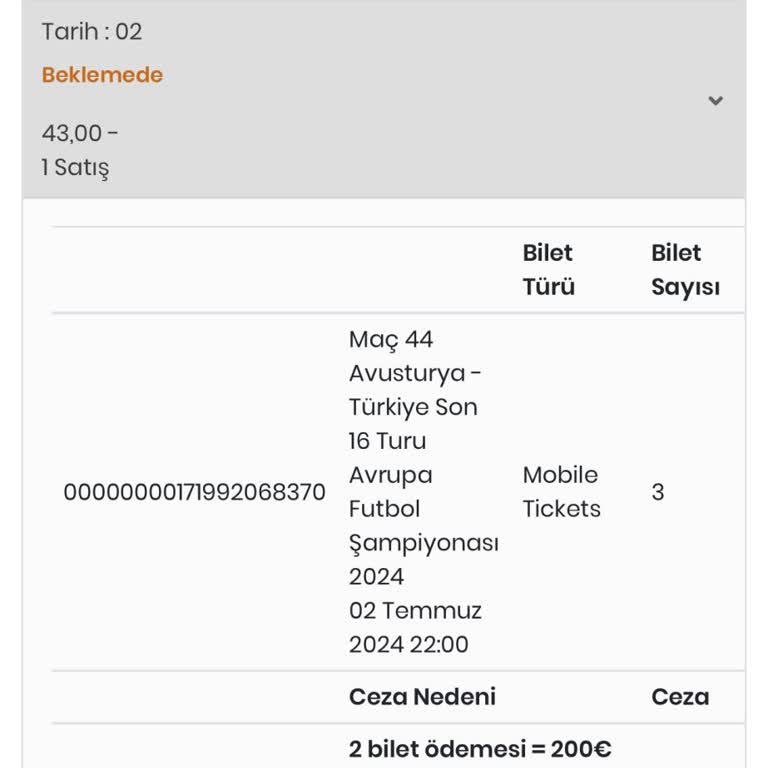 Biletwise'a Bilet Sattım Ödememi Alamadım Siteye Borçlu Gösteriyorlar