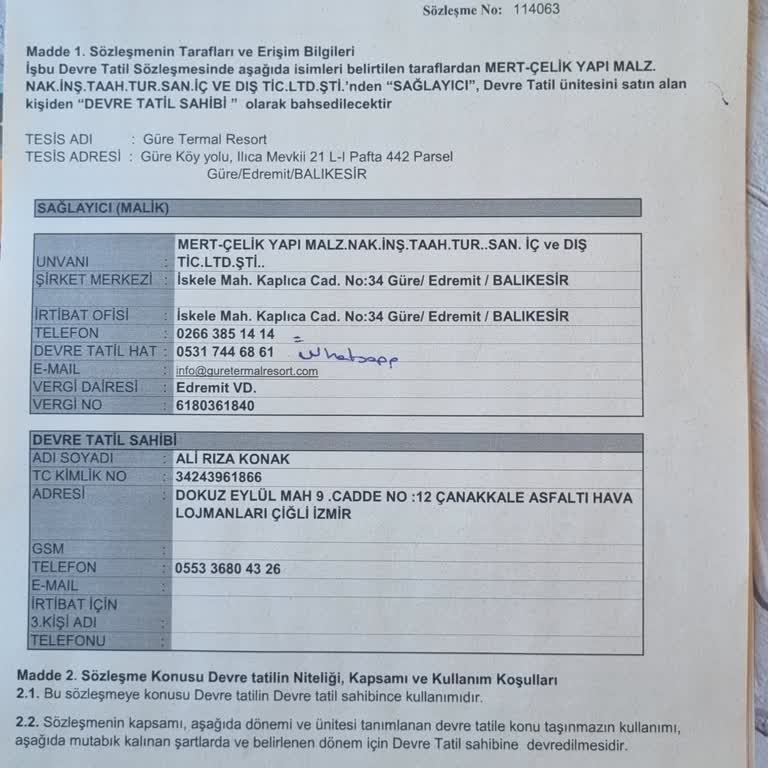 Güre Termal Resort Güre Termal Otel Ve Rcı Yalanı