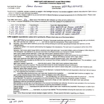 ING Bank Hesabımdan Bilgim Dahilinde Olmayan Harcama Hakkında