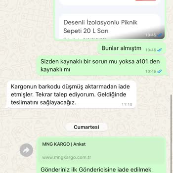 A101 Ücret İade Eksik