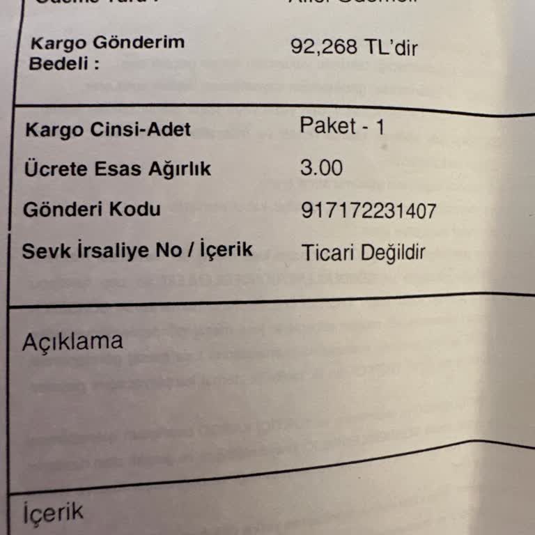 Kk Design Müşteriden 3 Kere Kargo Parası Kesiyor. Haksız Kazanç.