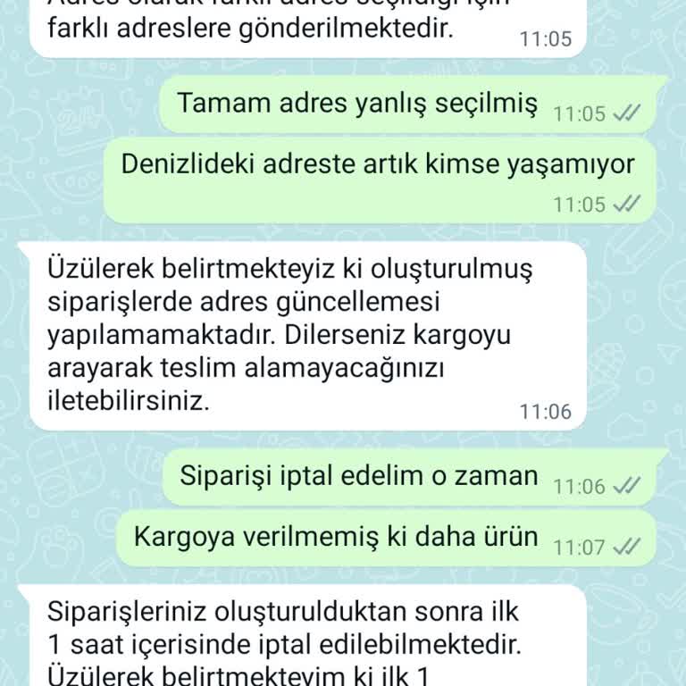 Penti Online Adres Değişikliği Yapılamaması