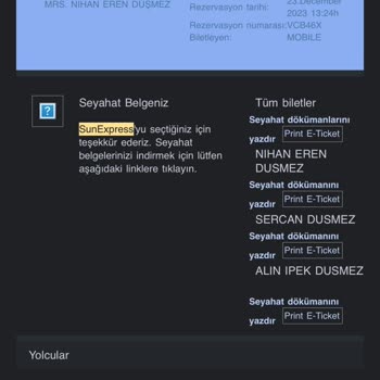 Sunexpress Rötar Ve Yaşattığı Aksaklıklar
