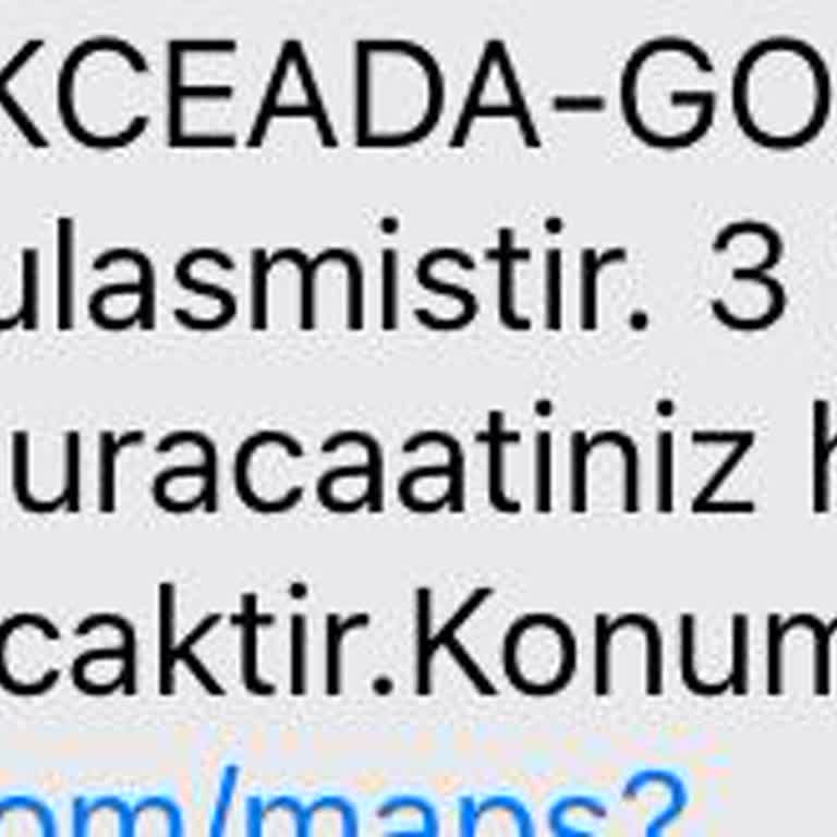 PTT Kargo Gökçeada PTT Şubesi İletişimsizlik
