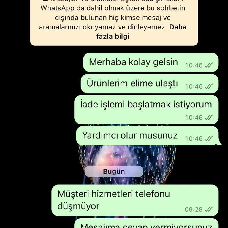 Organic Scarfs Müşteri Hizmetleri Ve Ürün Kalitesi Sorunu