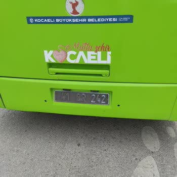 Kocaeli Büyükşehir Belediyesi Kocaeli Otobüs Sürücüsü Kovulsun