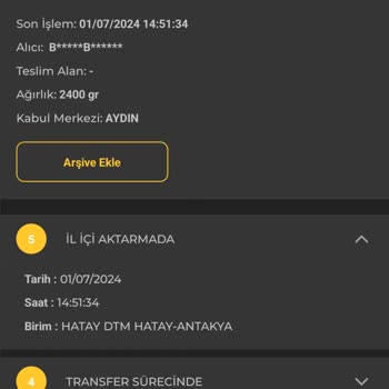 PTT Kargo Kargo Teslim Edilmedi