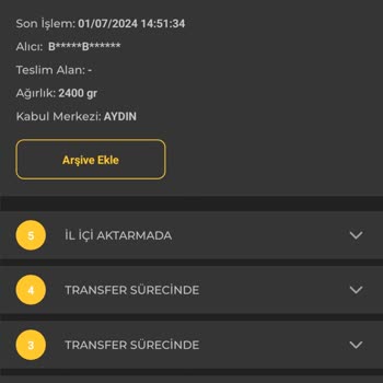 PTT Kargo Kargo Teslim Edilmedi