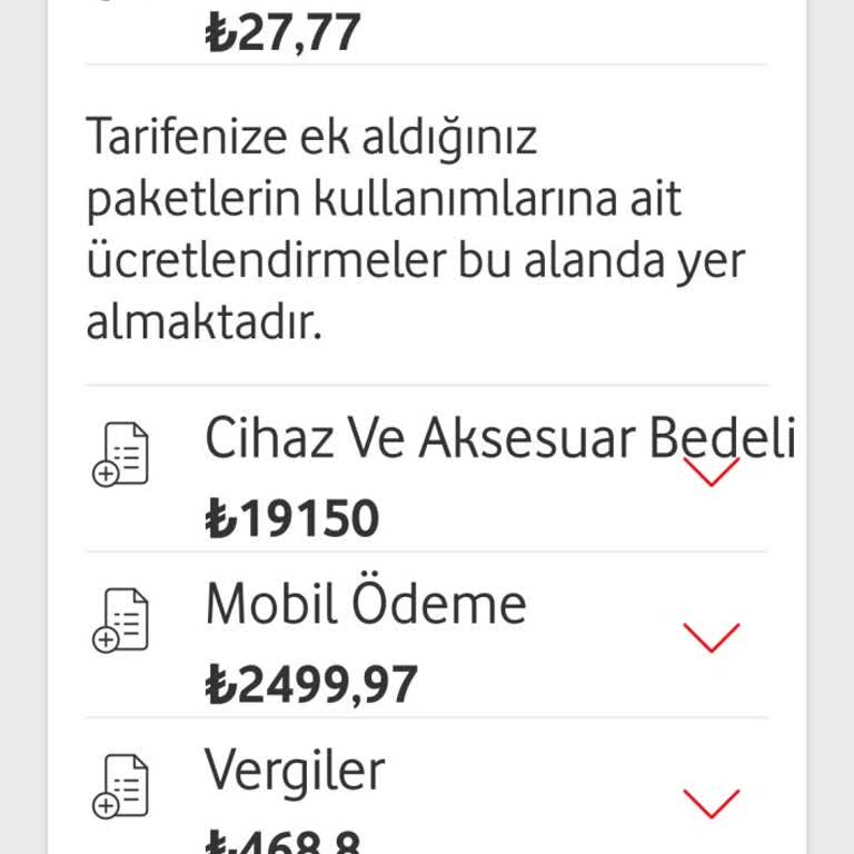 Vodafone Yanlış Yansıtılan Mobil Ödeme Ve Teslim Edilmeyen Telefon