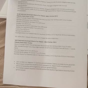 İstyatur İstya. Tur Fiyaskosu