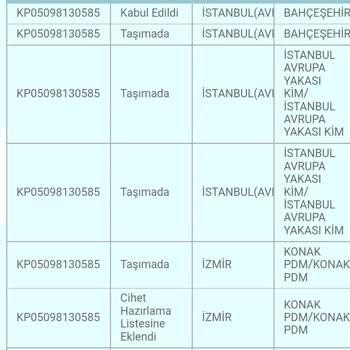 PTT Kargo Ürünüm Gelmedi İki Gündür Evdeyim Kimse Gelmedi