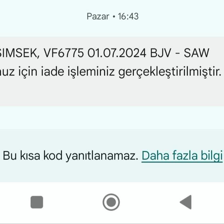 Para İademi Gerçekleştirmiyor O-BİLET