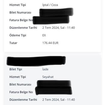 Pegasus Flex İle Alınan Bilete Ceza Uygulanması